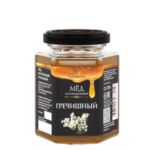 Мед натуральный Гречишный (230 г) Мед натуральный Гречишный (230 г) 682 Руб.