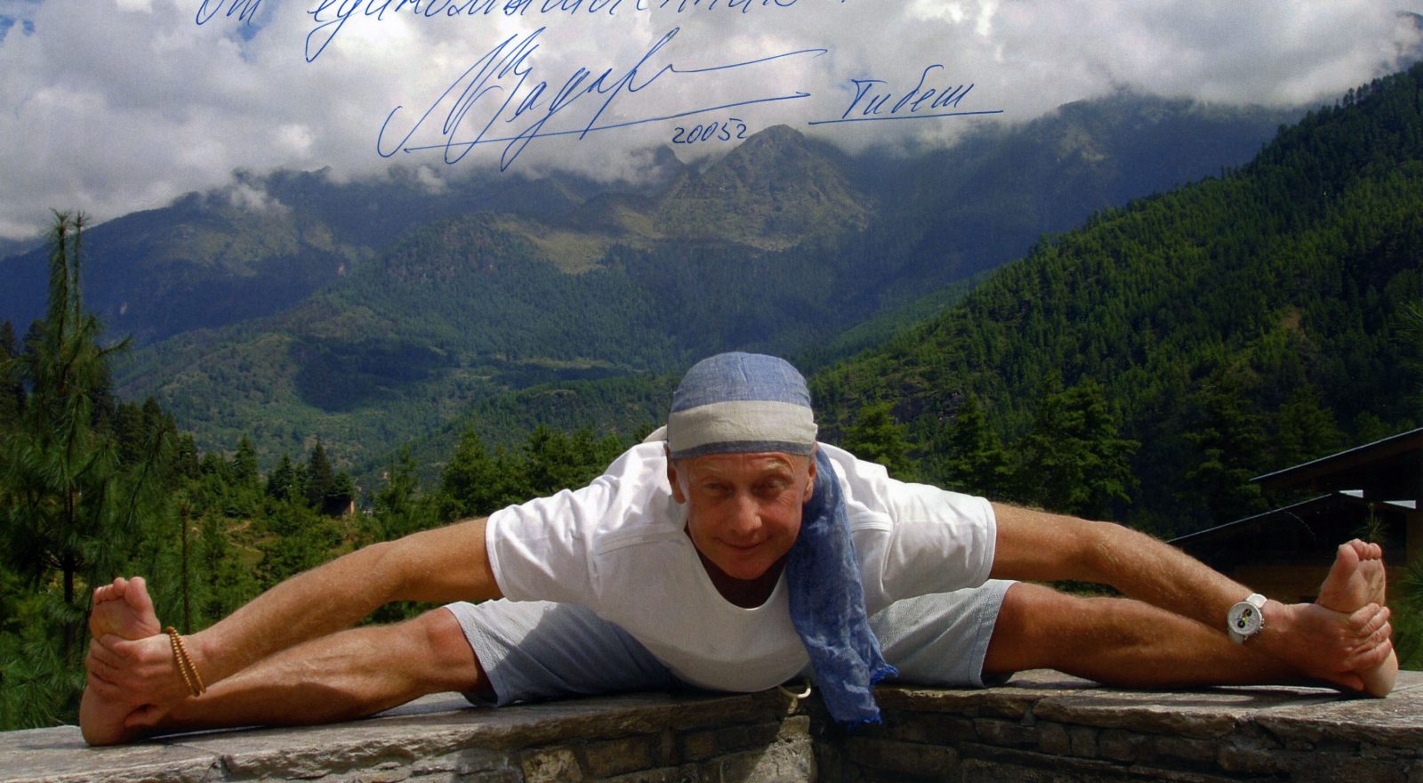 Задорнов М., сатирик,  в Тибете, 18.10.2005